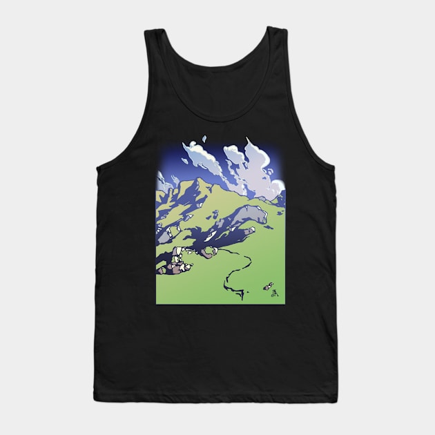 Mountains Tank Top by ORBN